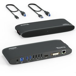Plugable Technologies Usb 3.0 Universal Laptop Docking Station For Win