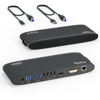 Plugable Technologies USB 3.0 Universal Laptop Docking Station for Win