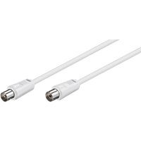Microconnect COAX025W coaxial cable 2.5 m White