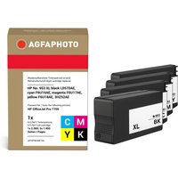 AgfaPhoto Compatible Ink Cartridge Multipack. Black/Cyan/Magenta/Yello
