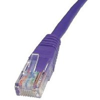 Cables Direct 10m Cat5e networking cable Violet
