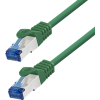 LogiLink Patch cable Cat.6A CCA S/FTP LSZH. green. 15 m. EconLine