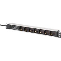 Digitus DN-95441 power distribution unit (PDU) 7 AC outlet(s) 1U Black