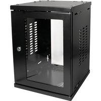 LogiLink W09Z33B rack cabinet 8U Wall mounted rack Black
