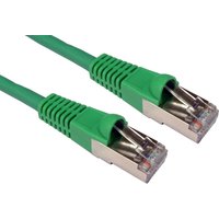 Cables Direct 1.5m Cat6A networking cable Green SF/UTP (S-FTP)