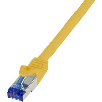 LogiLink C6A087S networking cable Yellow 7.5 m Cat6a S/FTP (S-STP)