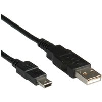 ROLINE USB 2.0 Cable. A - 5-Pin Mini. M/M 3.0 m