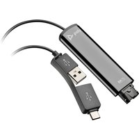 HP Poly DA75 USB to QD Black Adapter TAA