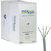 Cablenet Cat6 Grey U/UTP LSOH 23AWG Solid CPR Dca Cable 305m Reelex Bo