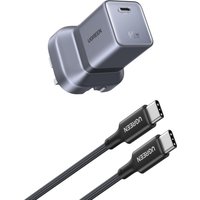Nexode Air 65W USB C Mini GaN Charger +1m USB C to USB C Cable