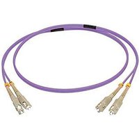 C2G 2m LC/LC OM4 LSZH Fibre Patch - Purple