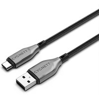 Cygnett CY4681PCUSA USB cable USB 2.0 1 m USB A USB C Black. Silver