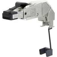 METZ CONNECT 130E405042-E wire connector RJ-45 Black. Silver
