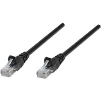 Intellinet Network Patch Cable. Cat5e. 2m. Black. CCA. U/UTP. PVC. RJ4