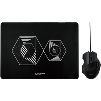 LogiLink Typhoon Gaming combo set. Mouse + Mousepad