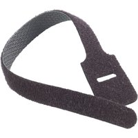 FDL 150 X 12mm HOOK & LOOP CABLE TIE - BLACK (50pcs)