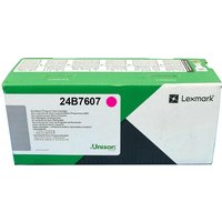 Lexmark 24B7607 Toner magenta return program. 12K pages ISO/IEC 19752