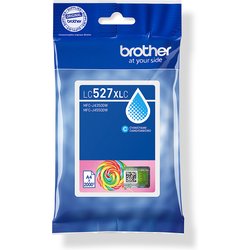 Brother LC-527XLC Ink Cartridge Cyan High-Capacity. 2K Pages Iso/Iec 1