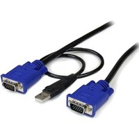 StarTech.com 10 ft Ultra Thin USB VGA 2-in-1 KVM Cable