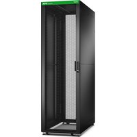 APC Easy Rack. 42U. Black. With Roof. Castors. Feet. 4 Brackets. and S