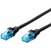 FDL 0.25M CAT.5e UTP PATCH CABLE - BLACK