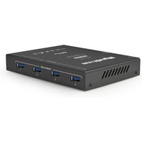 WyreStorm USBHUB4 USB 3.2 Gen 1 (3.1 Gen 1) Type-B 5000 Mbit/s Black