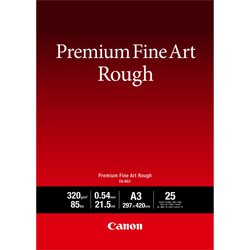 Canon FA-RG1 Premium Fine Art Rough Paper. A3. 25 Sheets