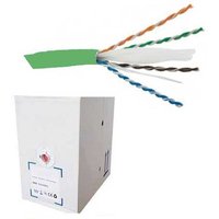 FDL CAT.6 UTP STRANDED PATCH CABLE LSZH (305M BOX) - GREEN