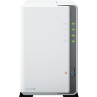 Synology DiskStation DS223J NAS Desktop Realtek RTD1619B 1 GB DDR4 24 TB HDD White