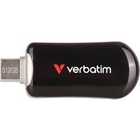 Verbatim Plectra USB-C Flash Drive Black 512GB