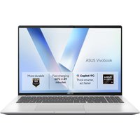 ASUS Vivobook 16 S1607KA-MB267W Copilot+ PC AMD Ryzen AI 5 330 Laptop 40.6 cm (16") WUXGA 16 GB DDR5-SDRAM 512 GB SSD Wi-Fi 6 (802.11ax) Windows 11 Pro Silver