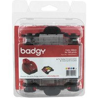 Evolis Ribbon & Cleaning Kit badgy 100p printer ribbon 100 pages B
