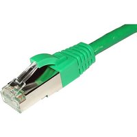 Cablenet 10m Cat6 RJ45 Green F/UTP LSOH 26AWG Snagless Booted Patch Le