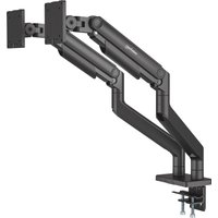 Manhattan Dual Desk Mount for TV & Monitors (Full Motion Spring).