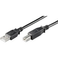 Microconnect USBAB3B-LSZH USB cable USB 2.0 3 m USB A USB B Black
