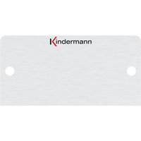 Kindermann 7444000400 wall plate/switch cover Silver