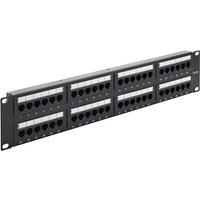 connektgear 48 Port Patch Panel (CAT5e) IDC Punch Down 19 inch