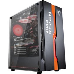 Msi Mag Vampiric 011C Mid Tower Gaming Computer Case 'Black Amd R