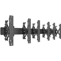 Multibrackets M Wallmount Pro MBW3x1UP Push In Pop Out Black