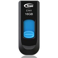 Team Group C141 USB flash drive 16 GB USB Type-A 2.0 Black. Blue