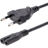StarTech.com 3m (10ft) Laptop Power Cord. EU Plug to C7. 2.5A 250V. 18