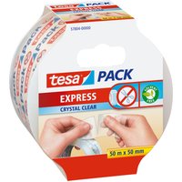 TESA Express 50 m Polypropylene (PP) Transparent