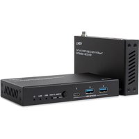 Lindy 100m Cat.6A 2 Host USB 3.2 Gen 1 HDBaseT Extender
