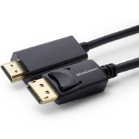 Microconnect MC-DP-HDMI-200 video cable adapter 2 m DisplayPort Black