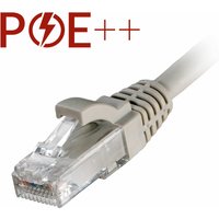 Cablenet 10m Cat6 RJ45 Grey U/UTP LSOH 24AWG Snagless Booted Patch Lea