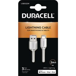 Duracell Sync/Charge Cable 2 Metre White