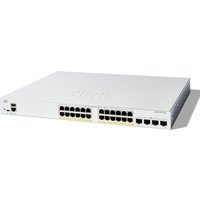 Cisco Catalyst 1200-24FP-4G Smart Switch. 24 Port GE. Full PoE. 4x1GE