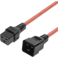 Microconnect Powercord C19 IEC Lock - C20