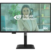 AOC Q27P4U computer monitor 68.6 cm (27") 2560 x 1440 pixels Wide Quad HD Black