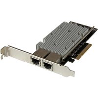 StarTech.com 2-Port PCI Express 10GBase-T Ethernet Network Card - with
